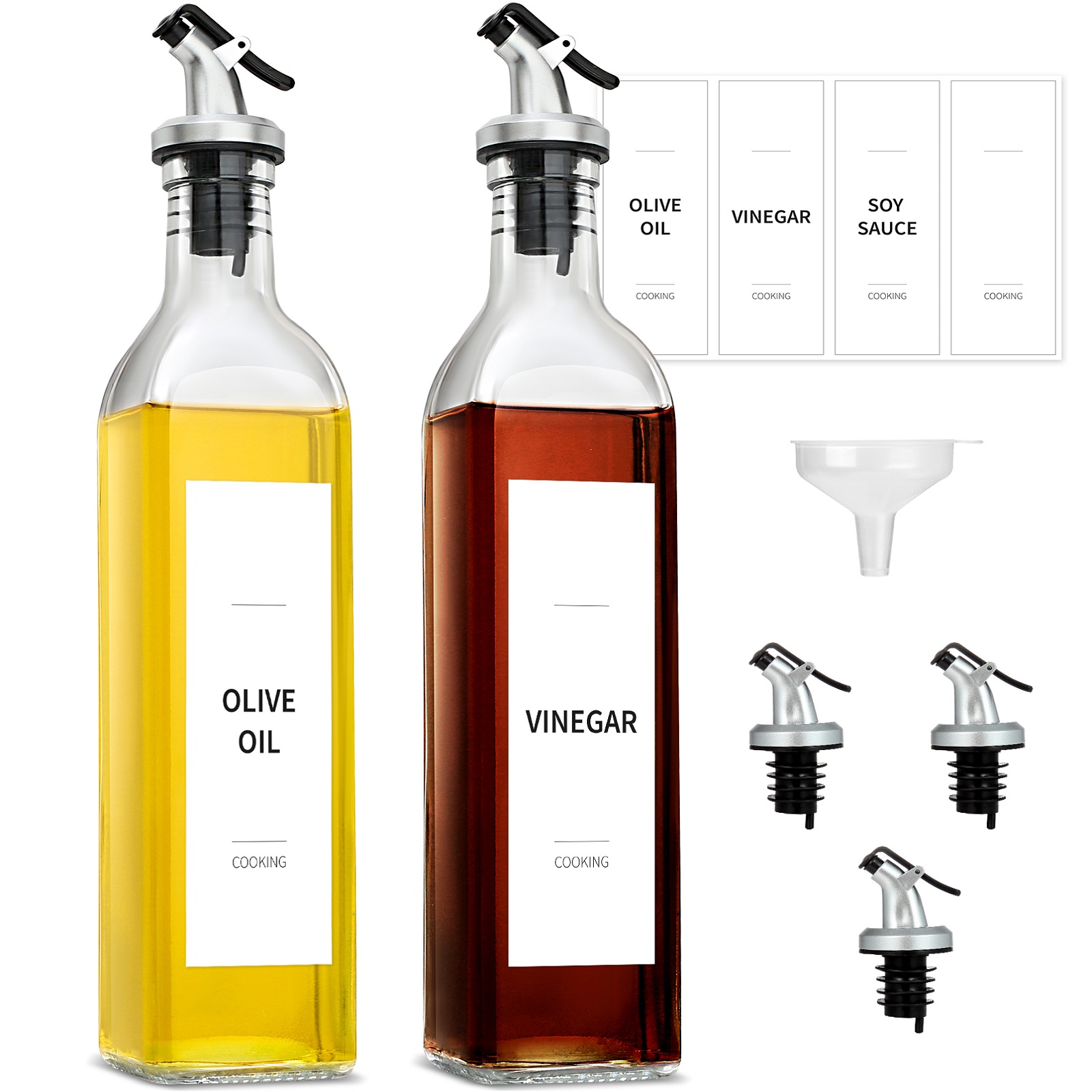  Oil and Vinegar Dispenser Set Of 2