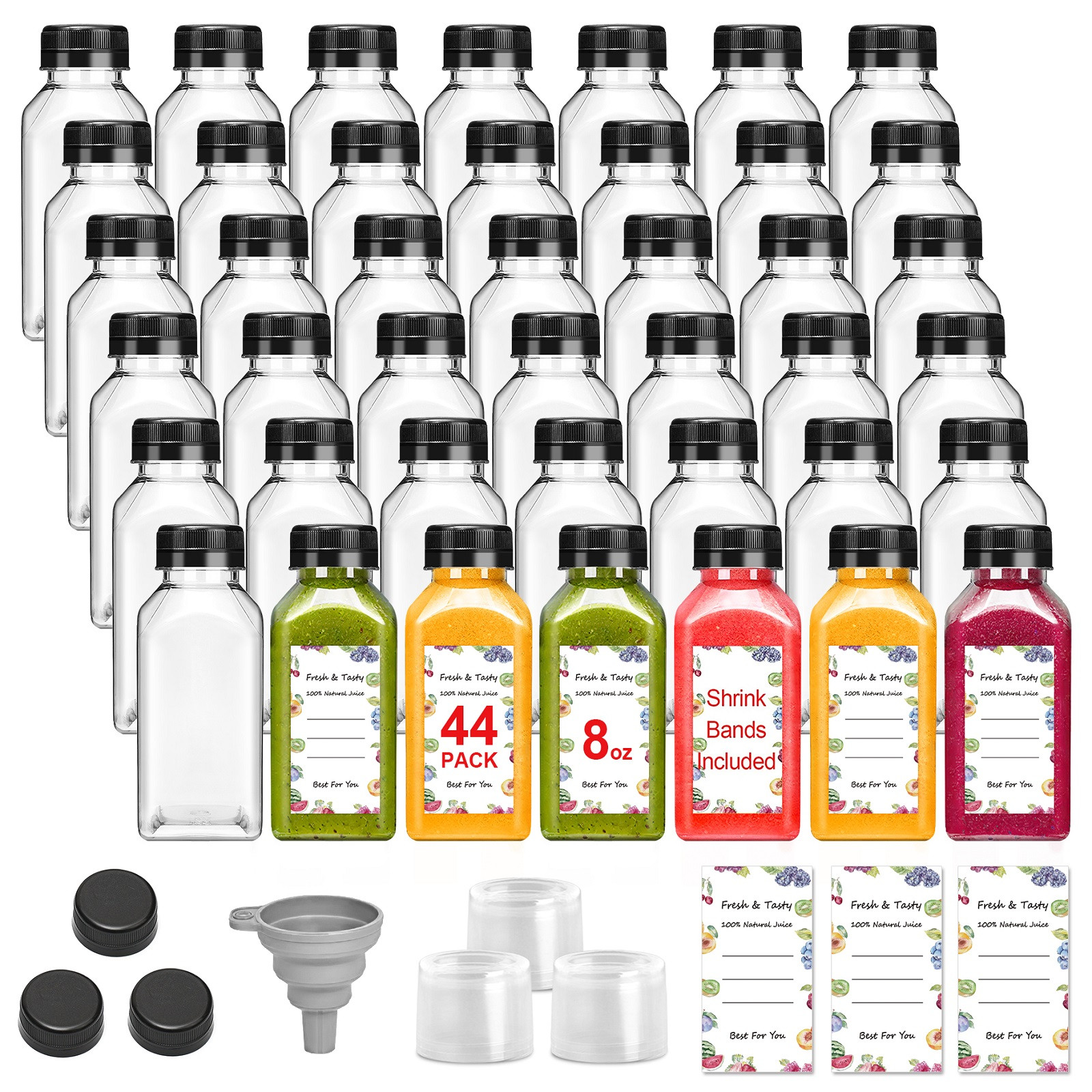 8oz Juice Bottles for Juicing