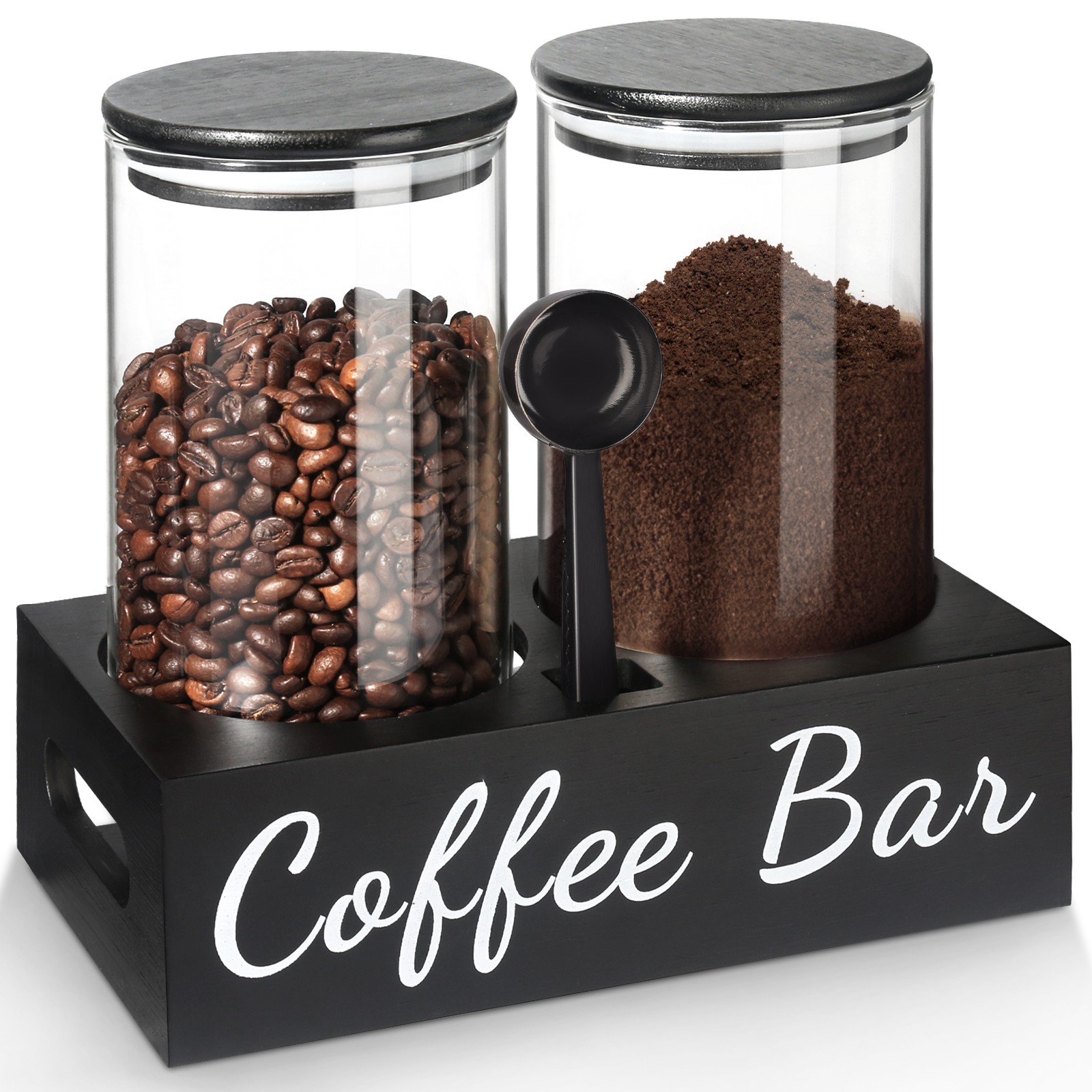 Black Coffee Container 2 Pack