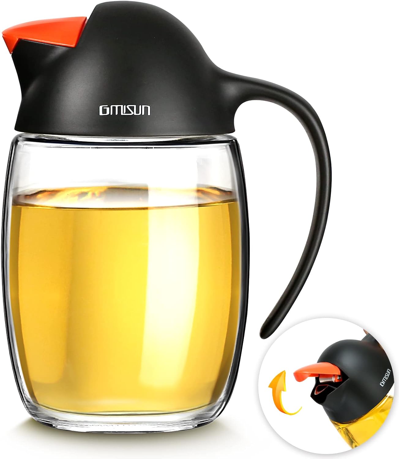 GMISUN Olive Oil Dispenser Bottle, Leakproof Oil Dispenser Bottle For Kitchen, G